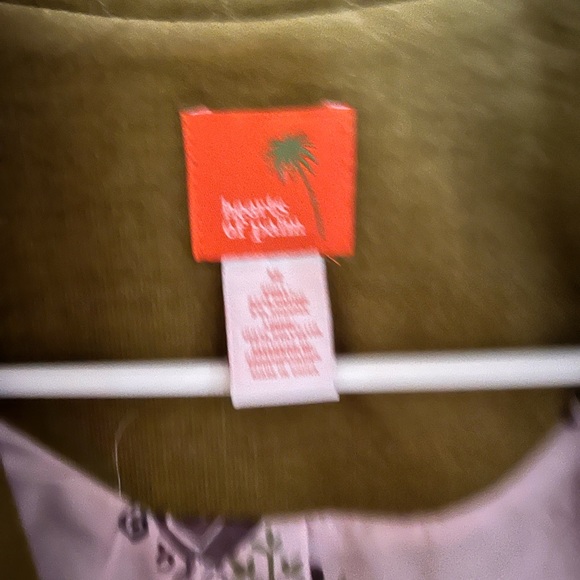 HEARTS OF PALM CORDUROY ASIAN JACKET - Picture 7 of 15